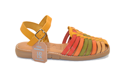 ALMAGRO SANDALO MINORCHINA IN PELLE VAQUETILLA COMBI PANAMA 